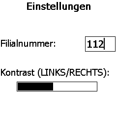 Abbildung Einstellungen