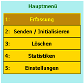 Abbildung Hauptmenü